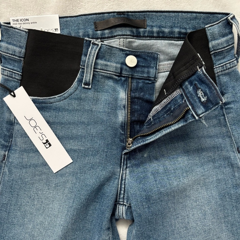 JOE'S The Icon Rookie Mid Rise Skinny Ankle Stretch Jeans--25 - Picture 8 of 16
